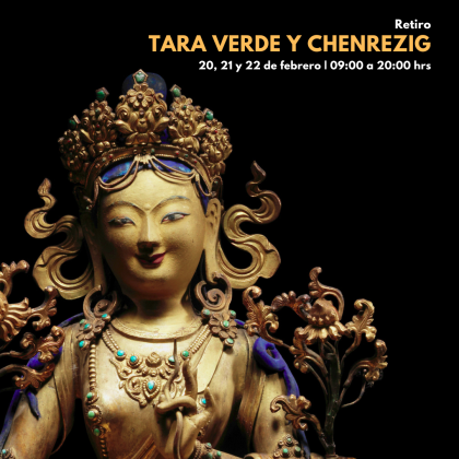 Retiro Online Tara Verde y Chenrezig