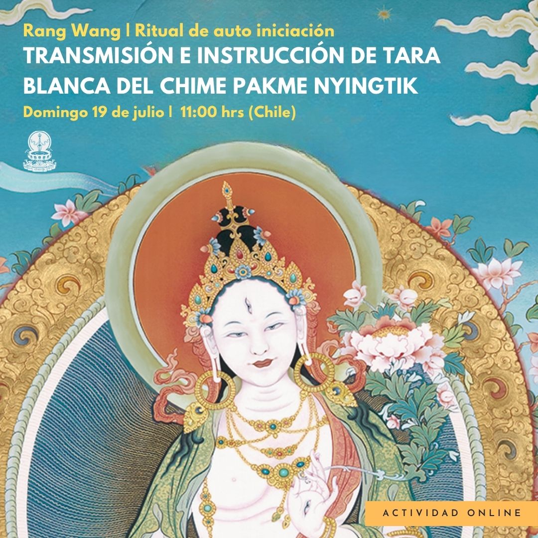 Transmisión e Instrucciones para la auto iniciación de Tara Blanca del Chimé Pakmé Nyingtik